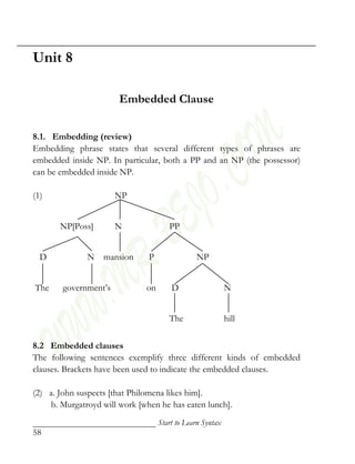 6. english syntax free | PDF