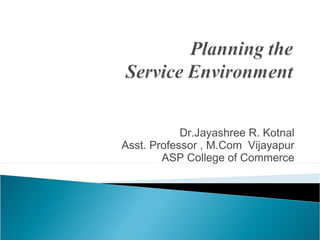 Dr.Jayashree R. Kotnal
Asst. Professor , M.Com Vijayapur
ASP College of Commerce
 