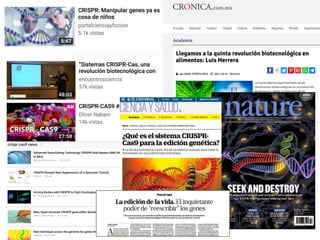 Edición de genoma para “la gente de a pie”