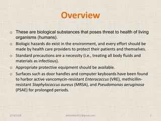 6. biological hazards | PPTX