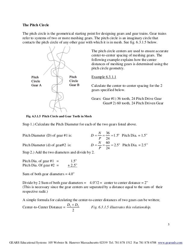 6 3 1 Gear Terms Lesson Rev3