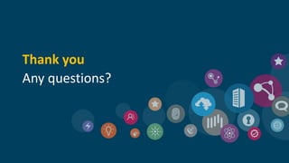 Any questions?
Thank you
Any questions?
Thank you
 