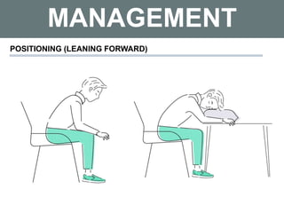 MANAGEMENT
POSITIONING (LEANING FORWARD)
 