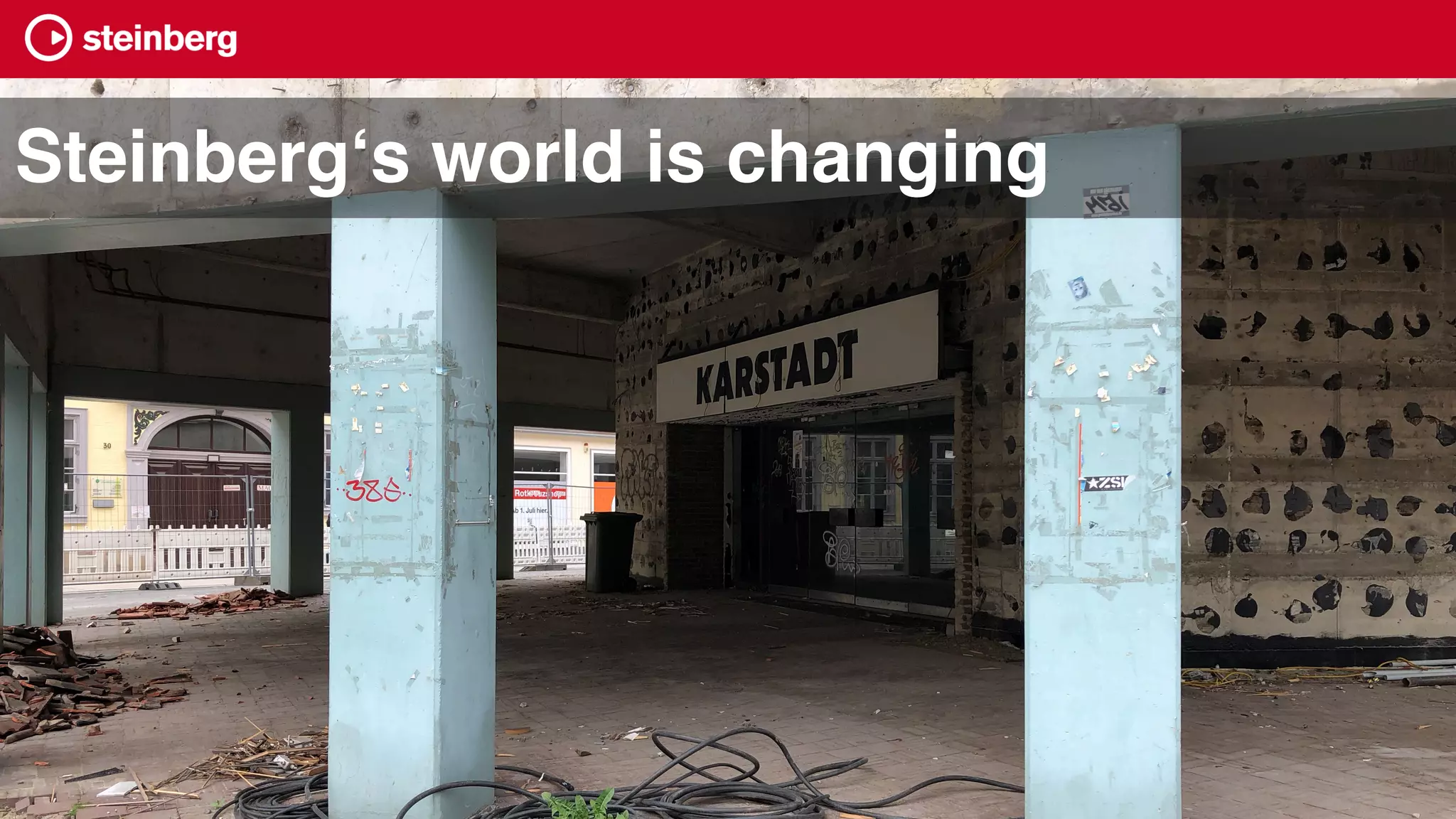 Steinberg‘s world is changing
 