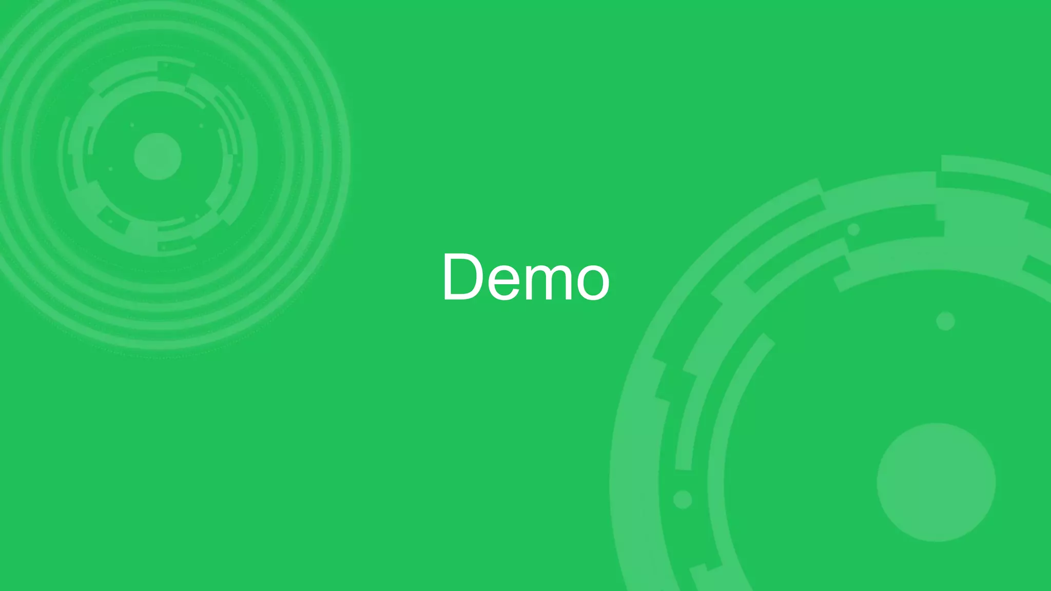 Demo
 