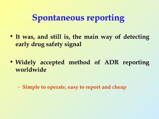 Detection, reporting and management of adverse events | PPT