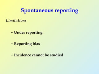 Detection, reporting and management of adverse events | PPT