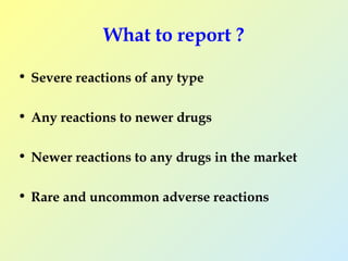 Detection, reporting and management of adverse events | PPT