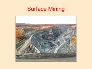 Surface Mining
 