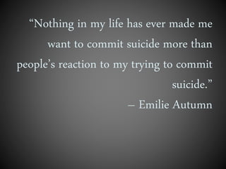 Penatalaksanaan individu dengan risiko bunuh diri | PPTX