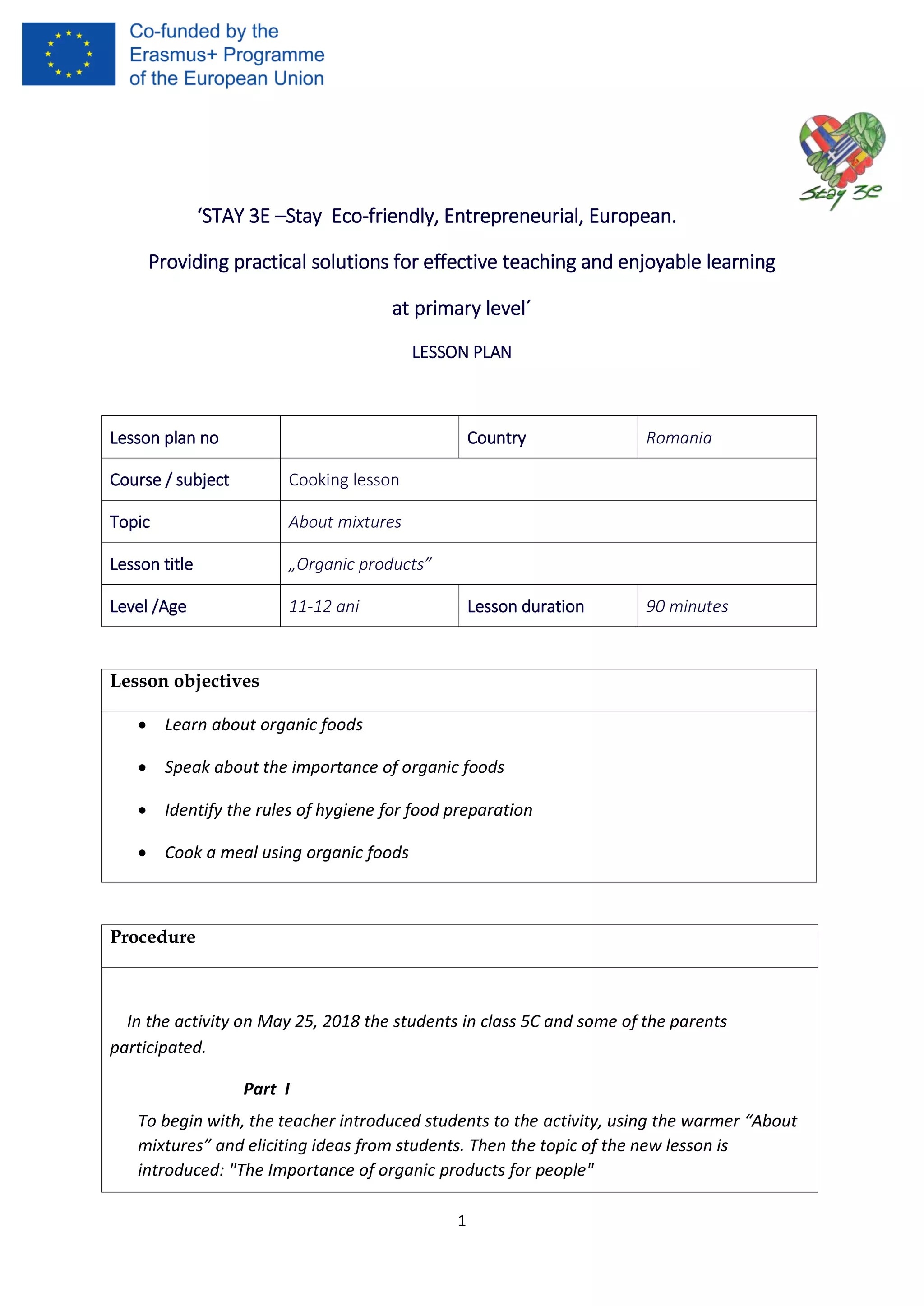 Cooking lesson L2 | PDF