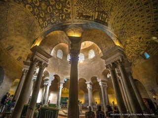 MAUSOLEO DE SANTA CONSTANZA. Rávena, s. IV.
 