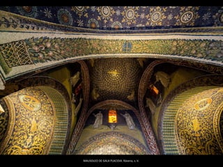 MAUSOLEO DE GALA PLACIDIA. Rávena, s. V.
 