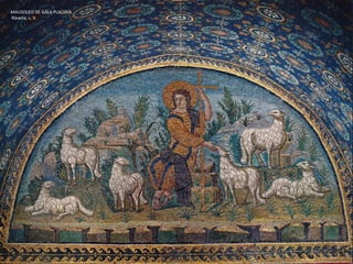MAUSOLEO DE GALA PLACIDIA.
Rávena, s. V.
 