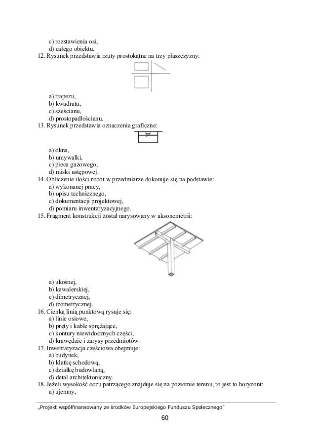 Rysunek Techniczny Meblowy Oznaczenia Graficzne Bn 907140