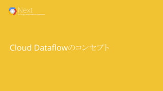 Cloud Dataflowのコンセプト
 
