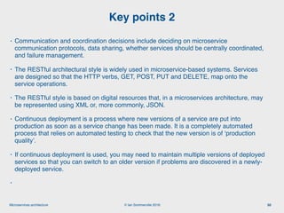 Engineering Software Products: 6. microservices architecture | PDF