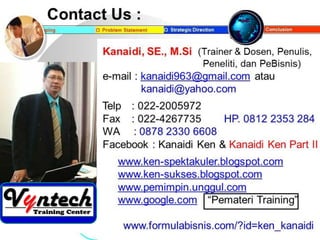 Problem Solving _ Materi Training "MANAJEMEN KONFLIK"