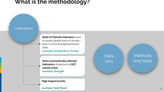 6.1.2 Methodologies for climate rational for adaptation - WMO | PPTX