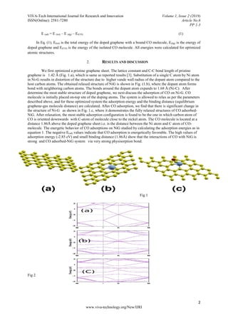 A DFT STUDY OF CO GAS ADSORPTION ON METAL DOPED GRAPHENE SHEET | PDF