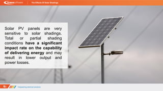 THE EFFECTS OF SOLAR SHADINGS ON THE PERFORMANCE OF PV PANELS | PDF