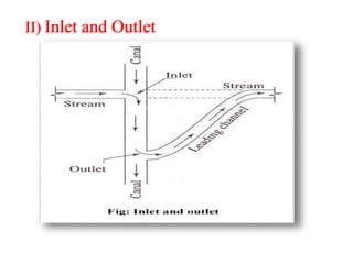 II) Inlet and Outlet
 