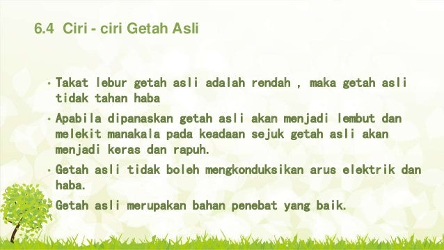 6 Polimer Semula Jadi