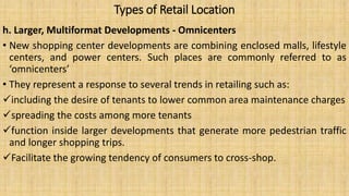 6. Retail Location Planning, Retail Site Location | PPTX