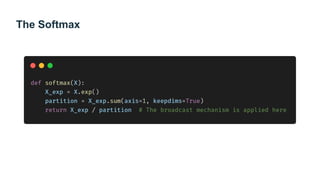 Implementation of Softmax Regression from Scratch | PDF