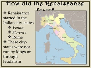 Who Started Renaissance 6 1 the renaissance and reformation | PPT