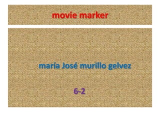 movie marker




maría José murillo gelvez

         6-2
 