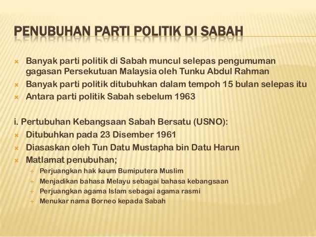 6 2 Perubahan Pentadbiran Ke Arah Berkerajaan Sendiri Di Sabah