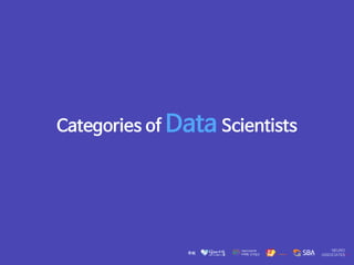 Categories of Data Scientists
 