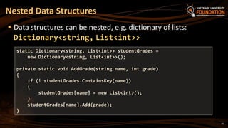 18. Dictionaries, Hash-Tables and Set | PPTX