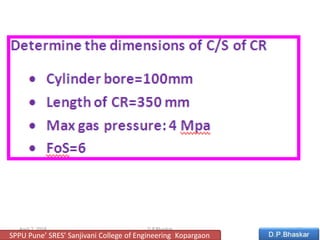 April 2, 2018 D.P.Bhaskar 43
SPPU Pune’ SRES’ Sanjivani College of Engineering Kopargaon
 