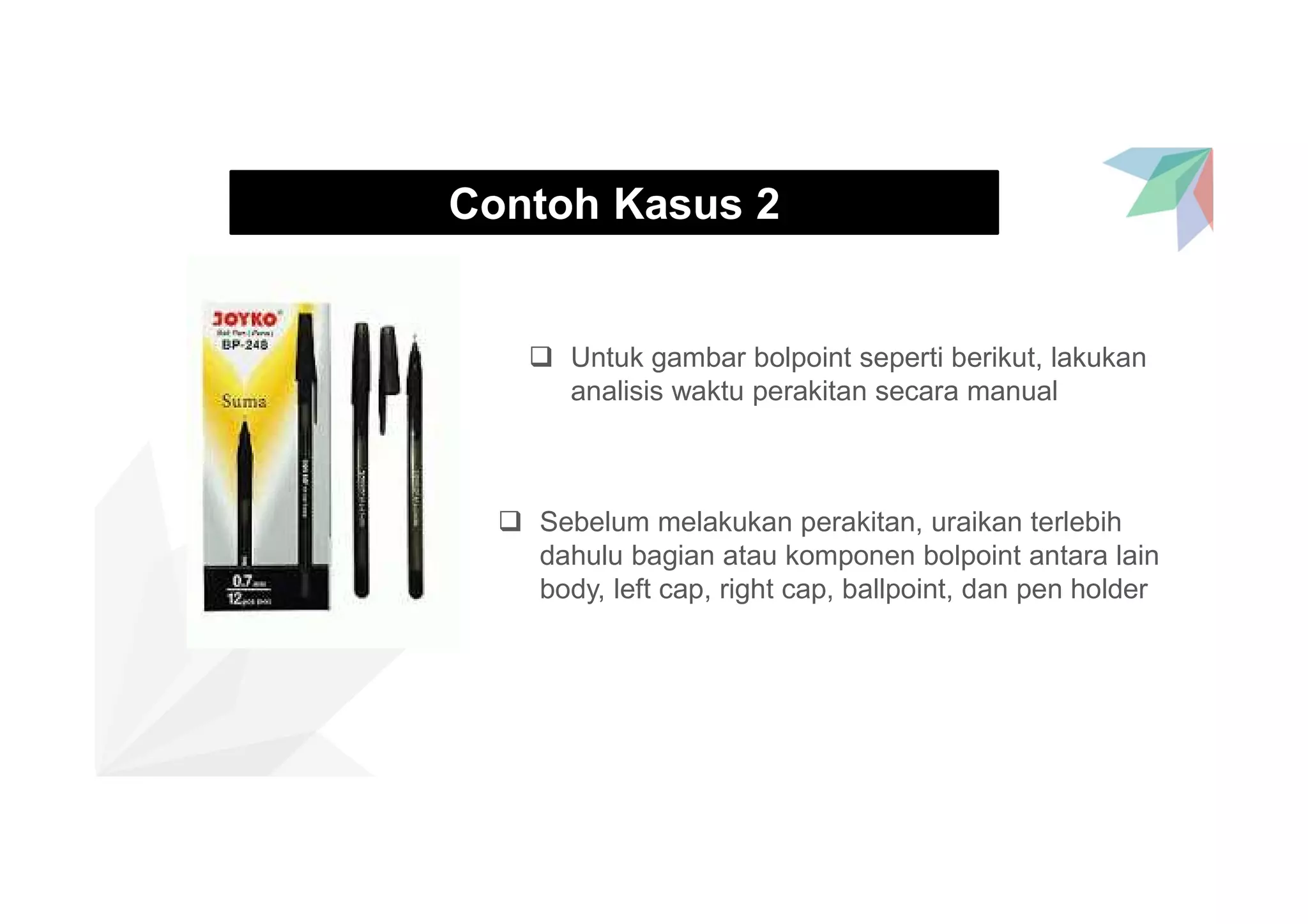 6.1. PENGUKURAN WAKTU KERJA TIDAK LANGSUNG METODE MTM | PDF