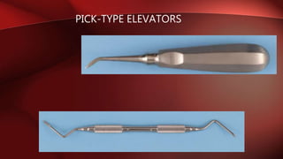 PICK-TYPE ELEVATORS
 