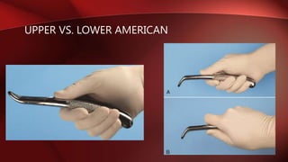 UPPER VS. LOWER AMERICAN
 