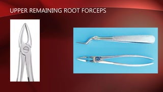 UPPER REMAINING ROOT FORCEPS
 
