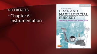 REFERENCES
• Chapter 6:
Instrumentation
 