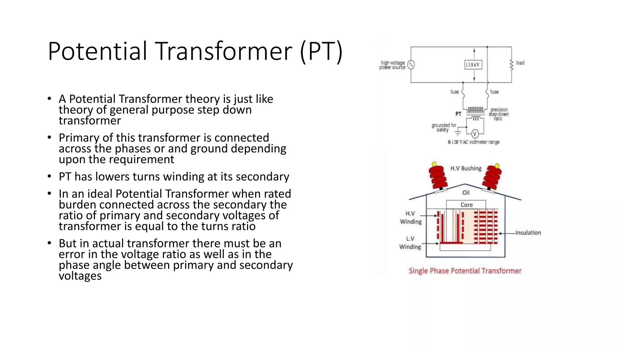 6 Emi Instrument Transformers With Marking Pptx