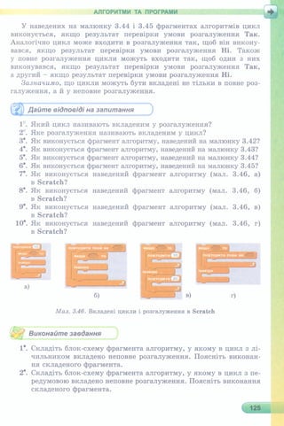 6 клас  - Ривкінд (2017) нова програма