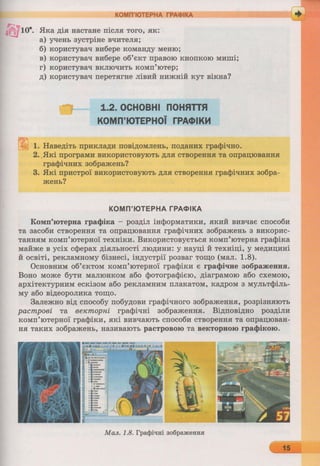 6 клас  - Ривкінд (2017) нова програма