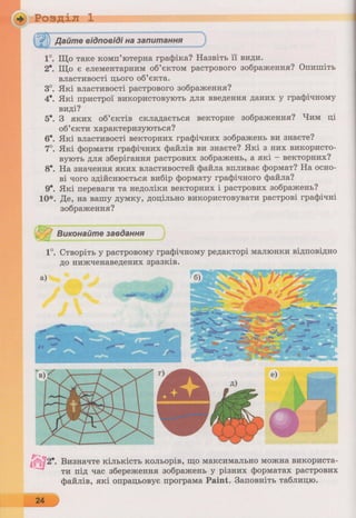 6 клас  - Ривкінд (2017) нова програма