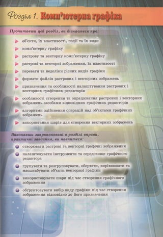 6 клас  - Ривкінд (2017) нова програма