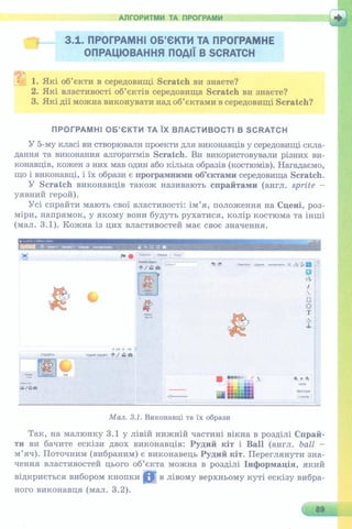 6 клас  - Ривкінд (2017) нова програма