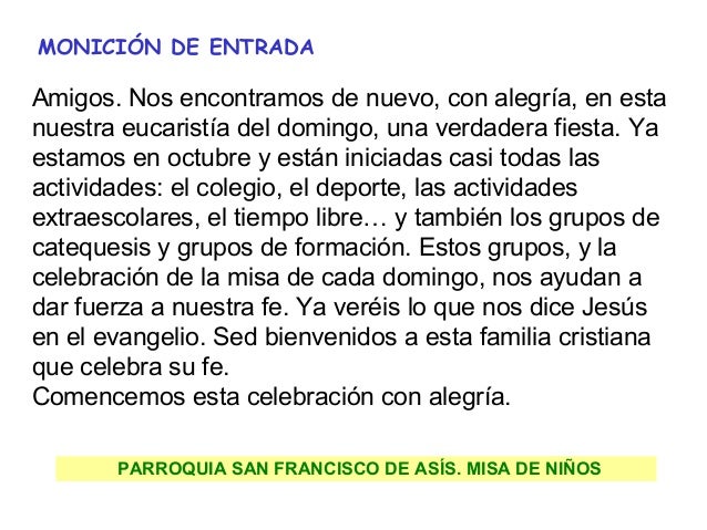 Eucaristía con 6 octubre