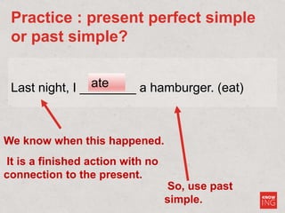 GE3B  week 6.4  AM 2 grammar  present perfect_student copy
