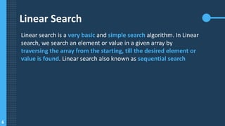 Algorithm and Data Structure - Linear Search | PPT
