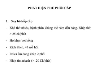 XỬ TRÍ PHÙ PHỔI CẤP VÀ SỐC TIM | PDF